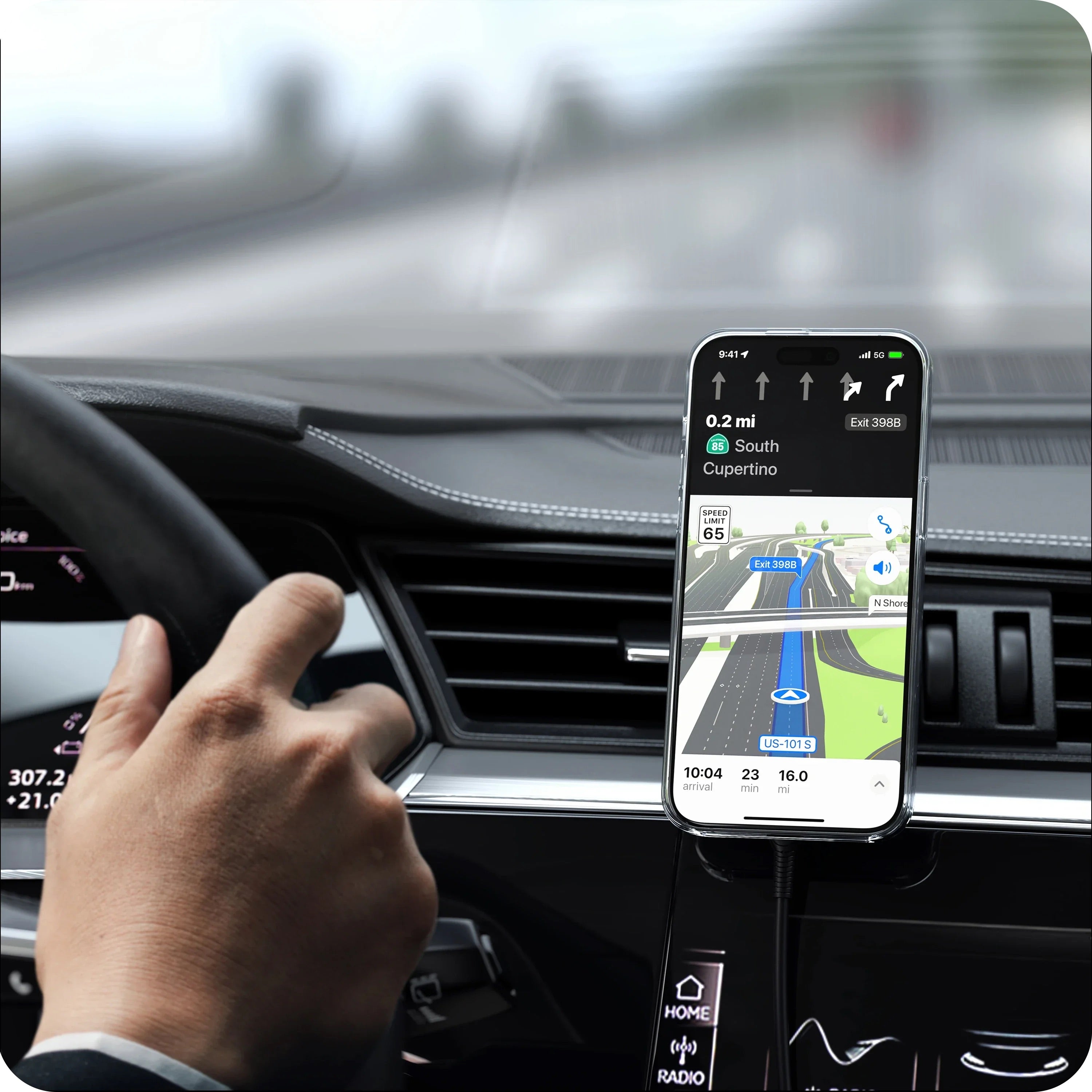 Satechi - Qi2 Wireless Car Charger - Ładowarka Samochodowa MagSafe