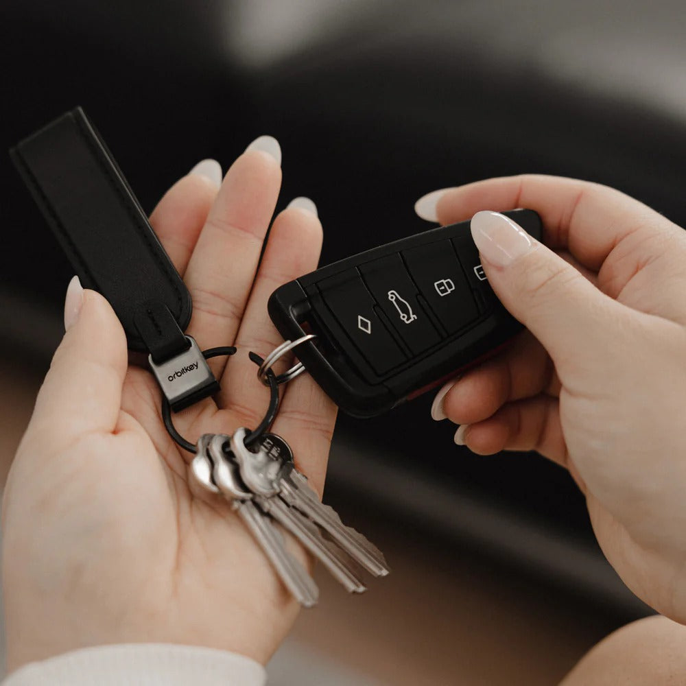Orbitkey - Leather Loop Keychain - Skórzany Brelok Na Klucze