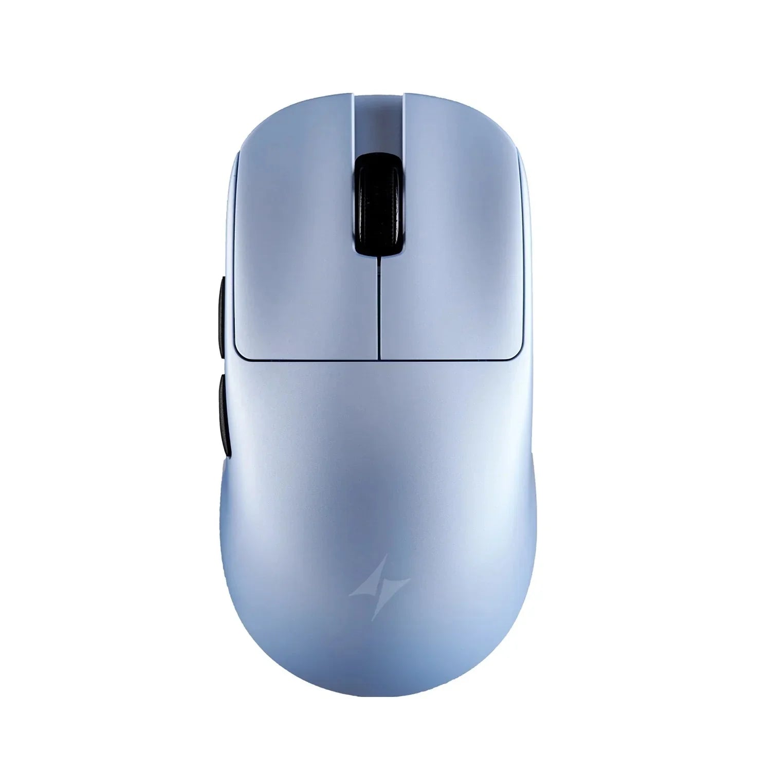 Błękitna mysz komputerowa do Home Office, ergonomiczna, idealna do desk setupu