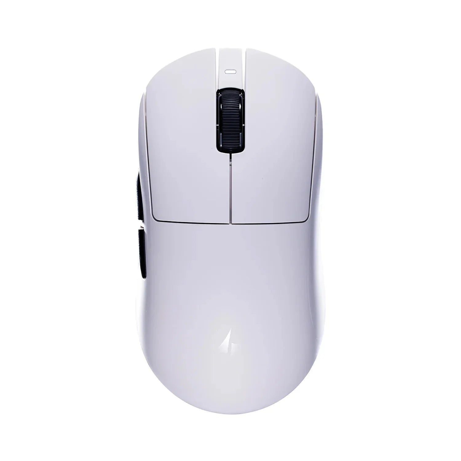 Biała mysz komputerowa do biura i gamingu, ergonomiczna, idealna do home office i desk setupu