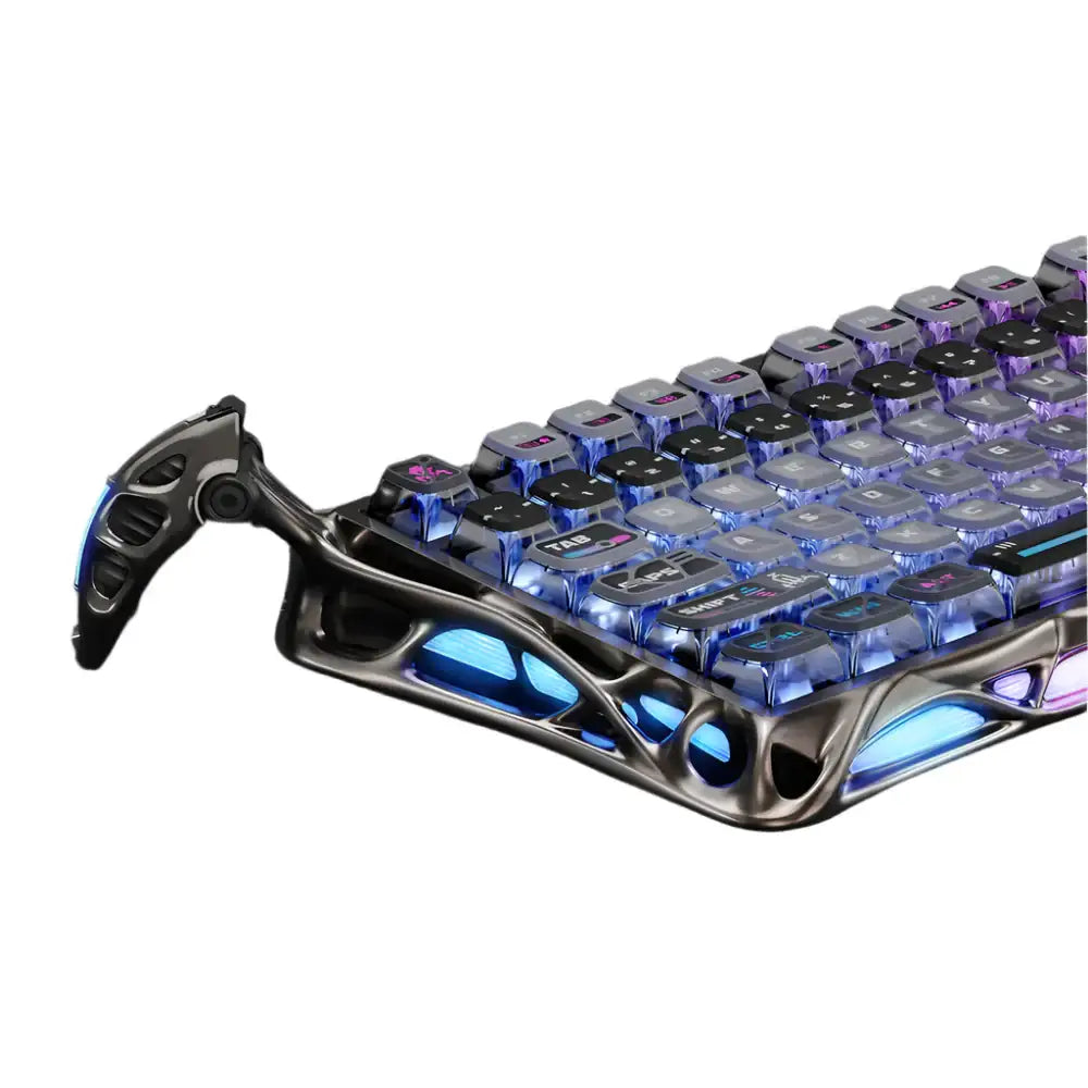 GravaStar - Mercury K1 Pro Special Edition Cyberpunk Wireless Mechanical Keyboard - Bezprzewodowa Klawiatura Mechaniczna