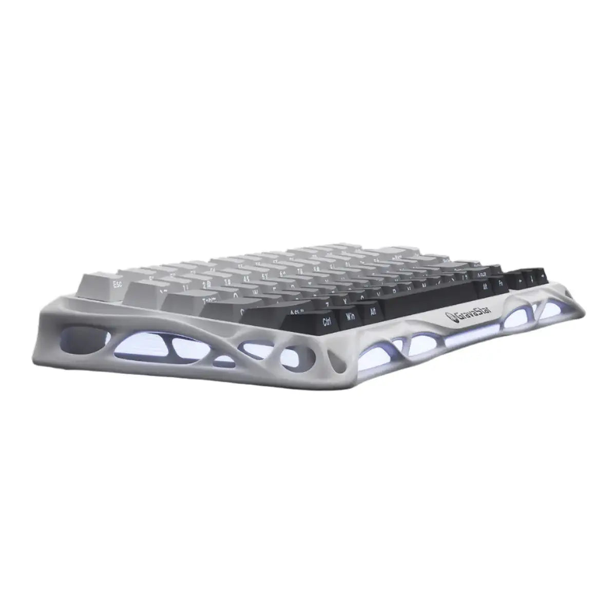 GravaStar - Mercury K1 Gradient White Wireless Mechanical Keyboard - Bezprzewodowa Klawiatura Mechaniczna