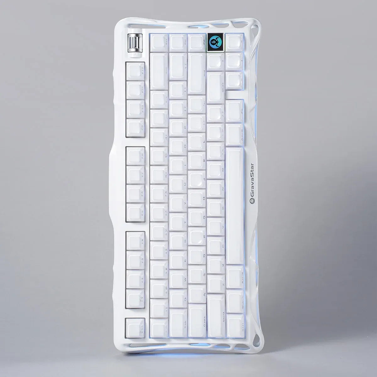 GravaStar - Mercury K1 Opaline White - Wireless Mechanical Keyboard Special Edition - Klawiatura Mechaniczna
