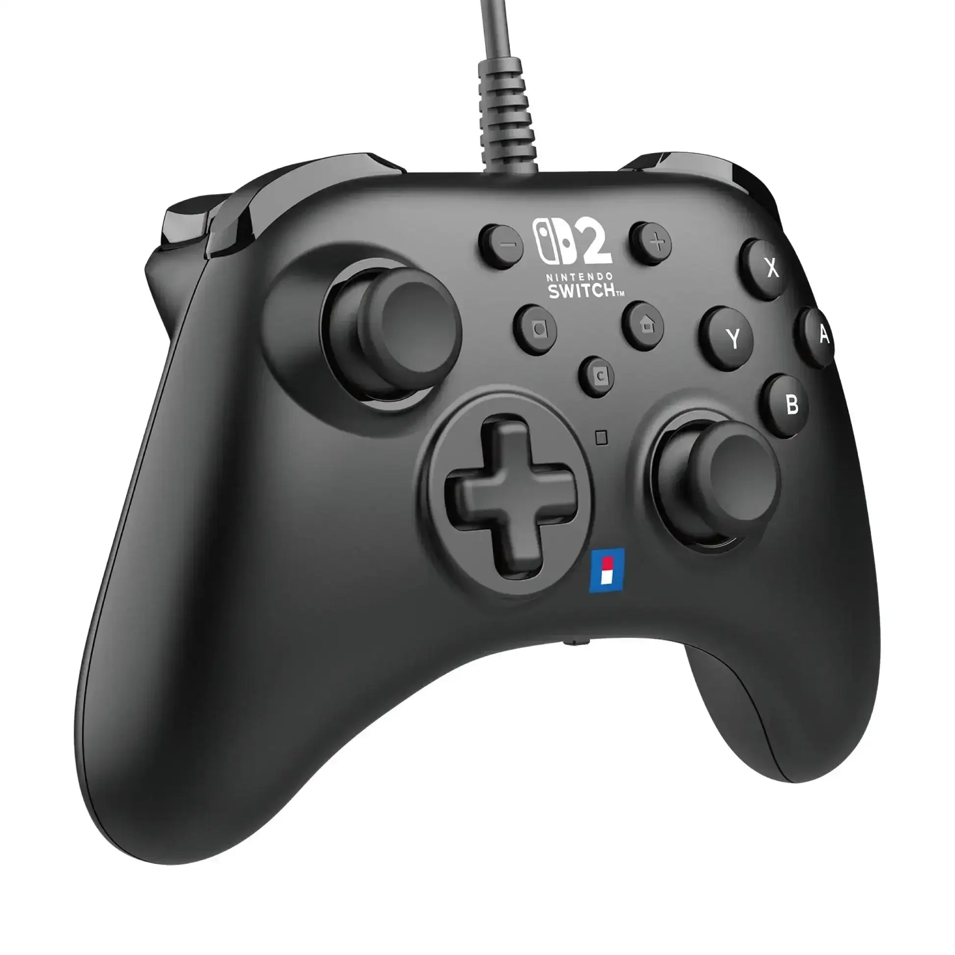 HORI - HORIPAD Turbo (Black) for Nintendo Switch 2 - Kontroler Przewodowy do Nintendo Switch 2
