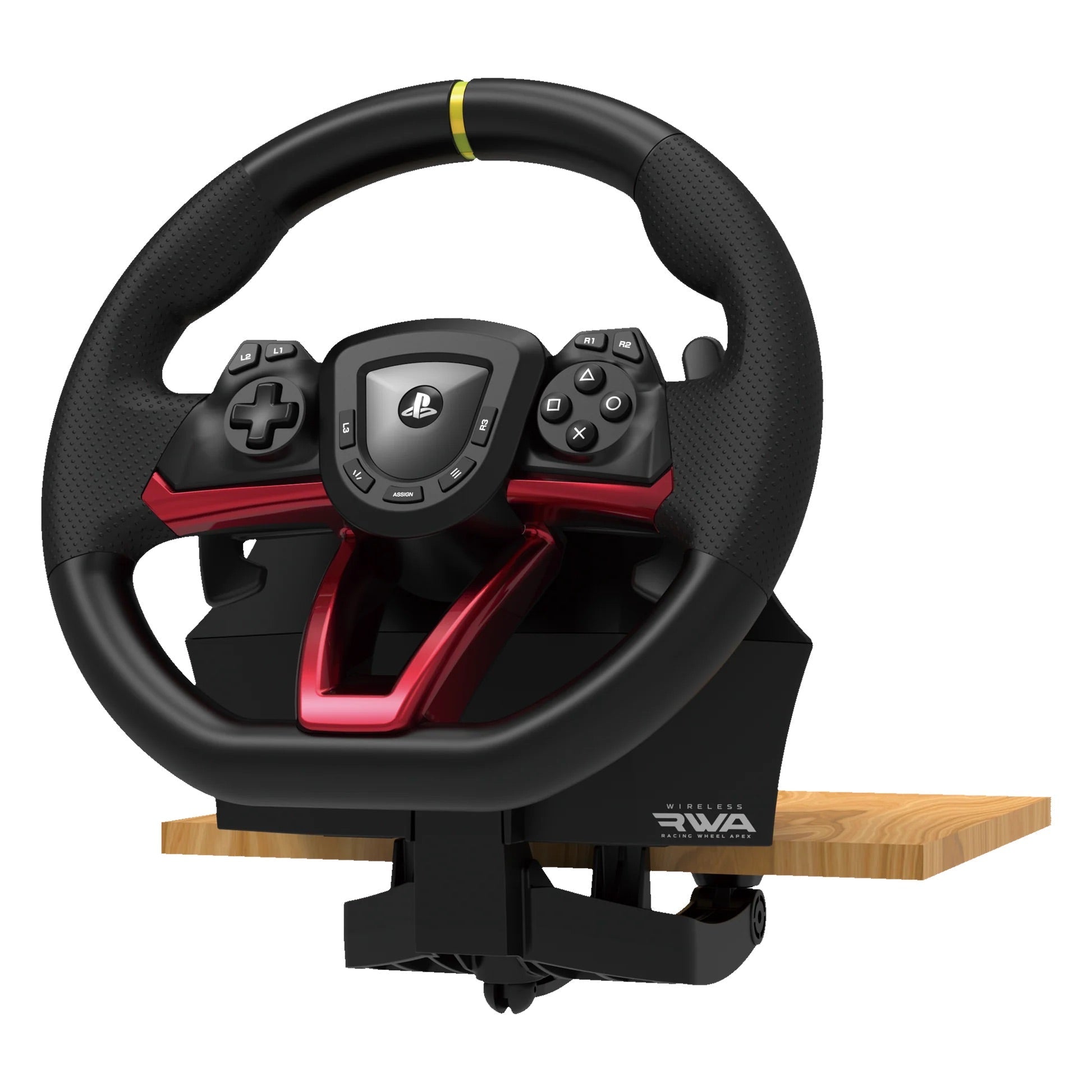 HORI - Wireless Racing Wheel Apex for Playstation 5, PlayStation 4 and PC - Kierownica Wyścigowa z Pedałami