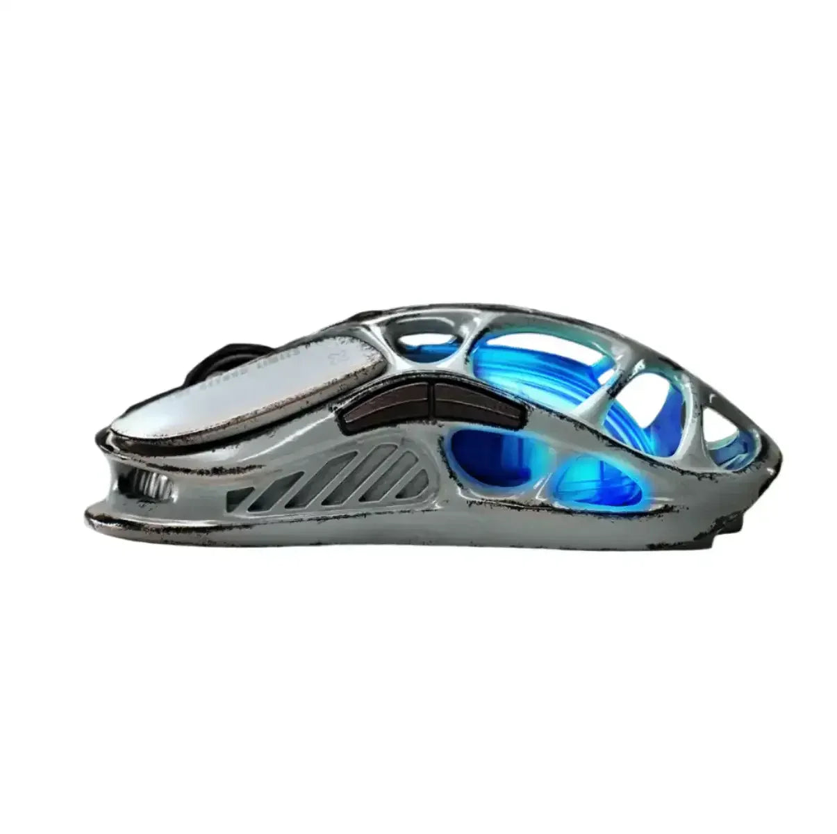 GravaStar - Mercury M1 Pro Battle Worn Edition-Silver Mist Wireless Gaming Mouse - Bezprzewodowa Myszka Gamingowa