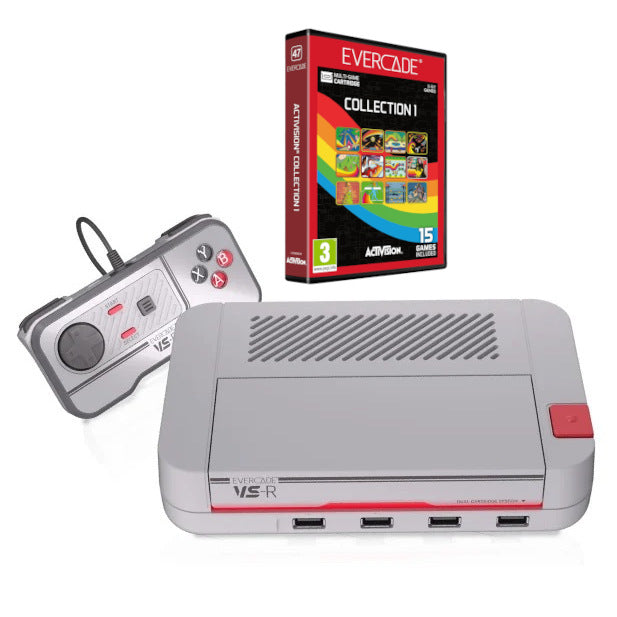 Evercade - VS-R Retro Console + Activision Collection 1 - Retro Konsola z Kontrolerem
