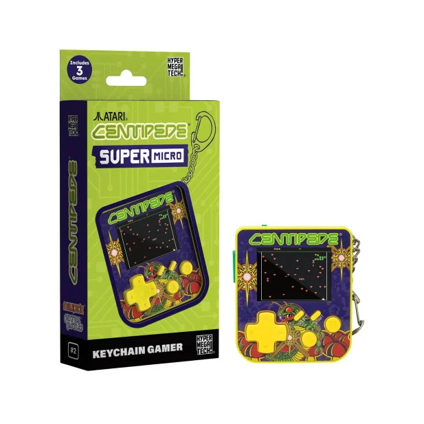 Evercade - Super Micro - Centipede Retro Mini Console - Mini Konsola Retro Brelok