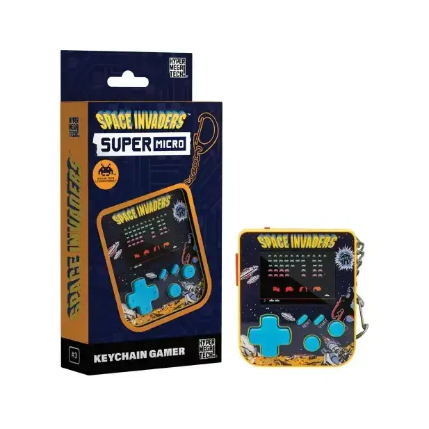 Evercade - Super Micro - Space Invaders Retro Mini Console - Mini Konsola Retro Brelok