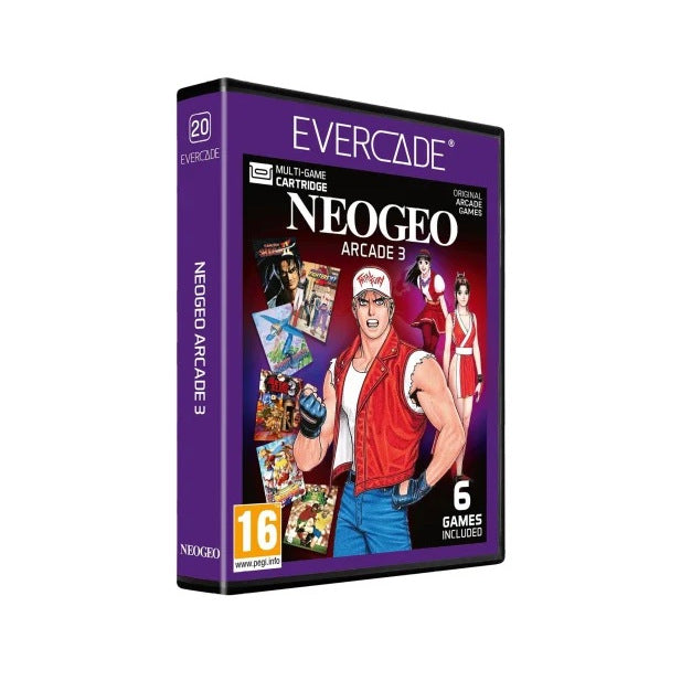 Evercade - NEOGEO Arcade 3 - Zestaw Gier Retro