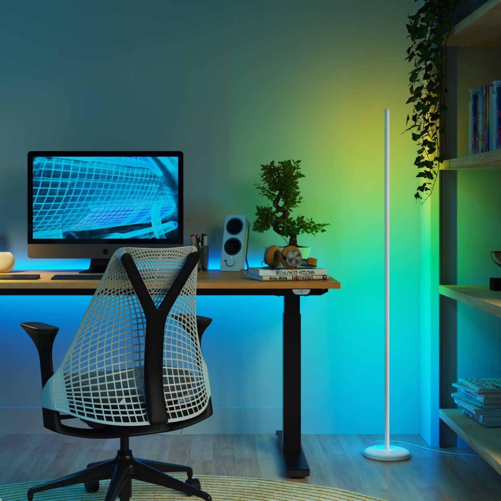 Nanoleaf - Smart Multicolor Floor Lamp - Inteligentna Lampa Podłogowa