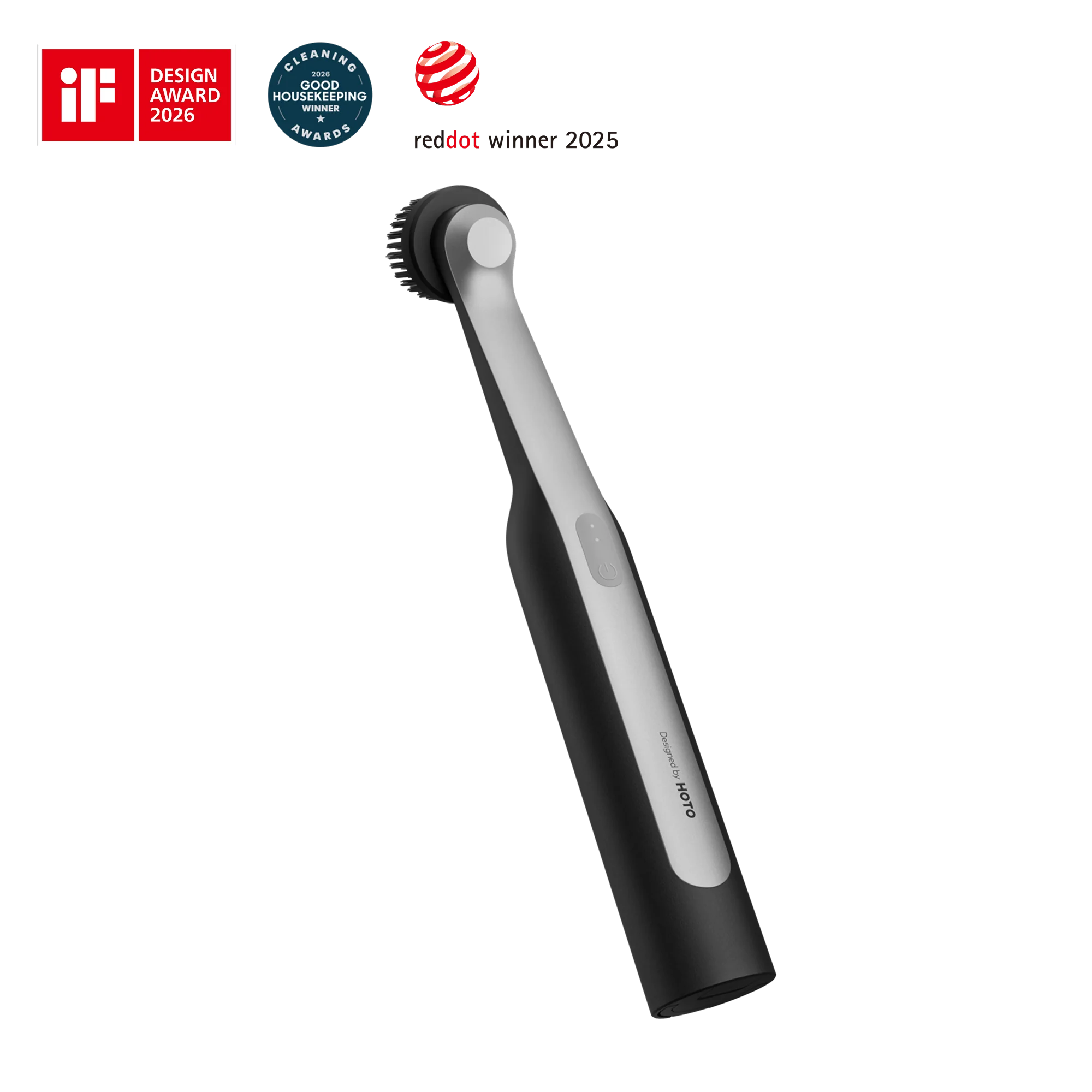 HOTO - Wand Cordless Spin Scrubber 12-Piece Ultimate Kit - Wielofunkcyjna Szczotka Elektryczna z Zestawem Końcówek