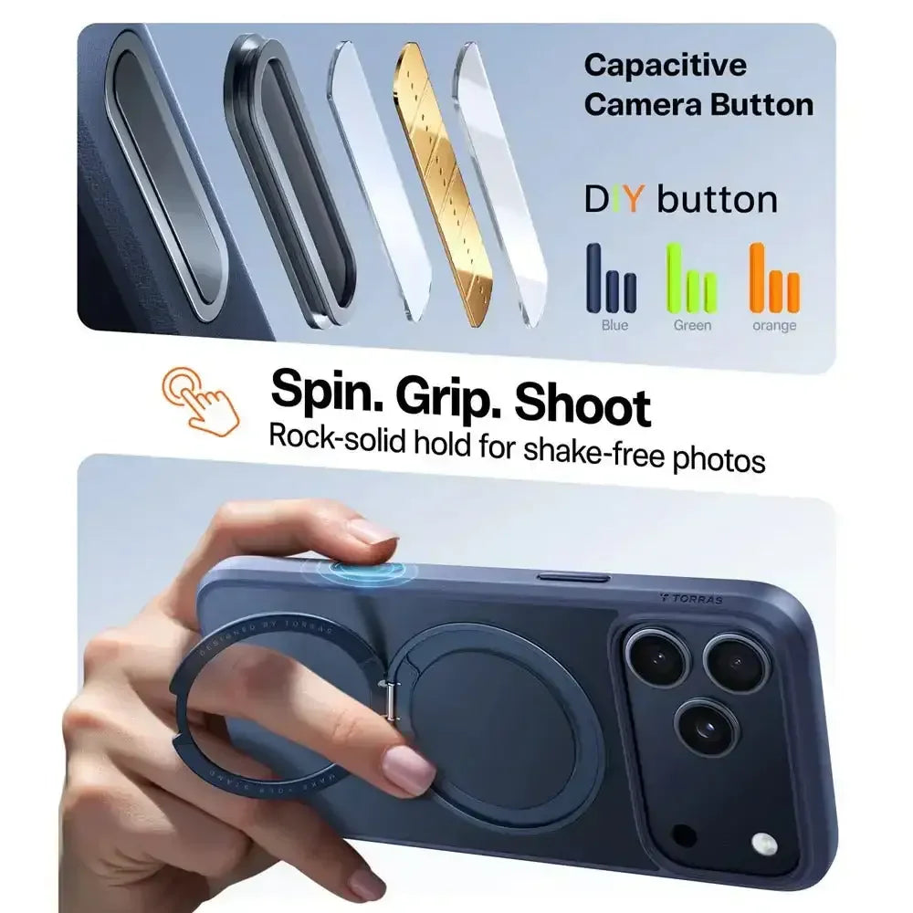 Torras - Ostand Pro for iPhone 17 / Pro / Pro Max - Etui do iPhone