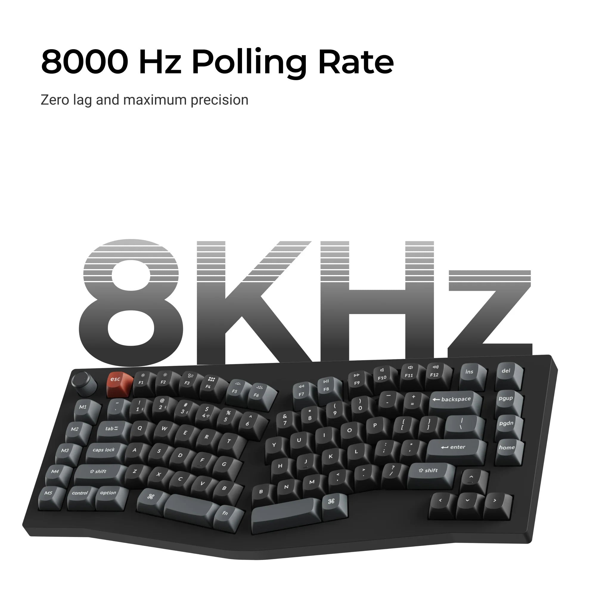 Keychron - V10 Ultra 8K Wireless Custom Mechanical Keyboard - Bezprzewodowa Klawiatura Mechaniczna