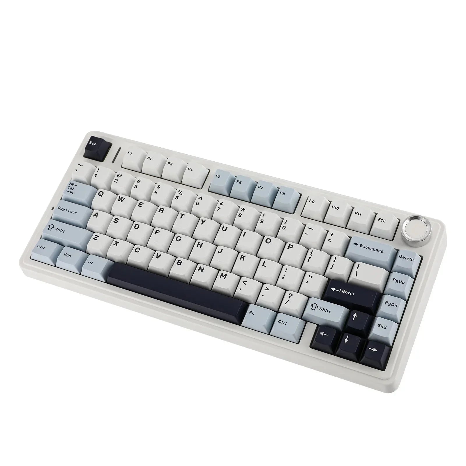 AULA - F75 Wireless Mechanical Keyboard - Bezprzewodowa Klawiatura Mechaniczna - Glacier Blue