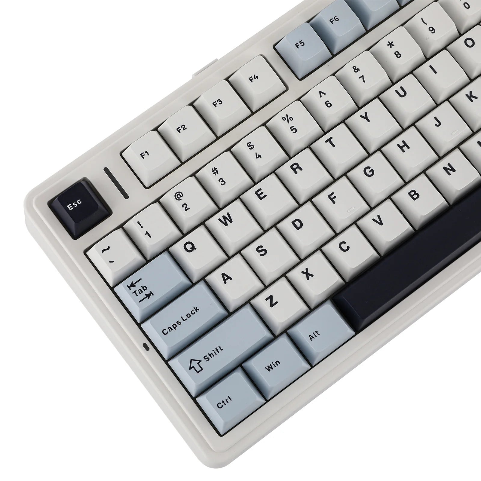 AULA - F75 Wireless Mechanical Keyboard - Bezprzewodowa Klawiatura Mechaniczna - Glacier Blue