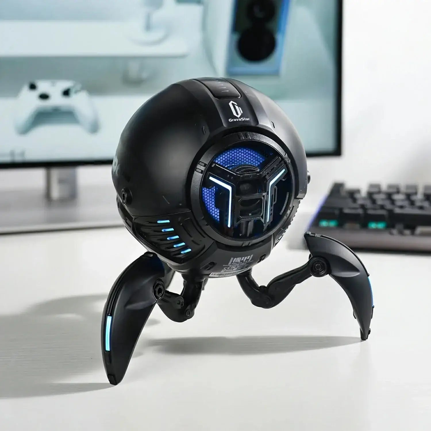 GravaStar - Mars Pro Black - Wireless Bluetooth Speaker - Bezprzewodowy Głośnik Bluetooth