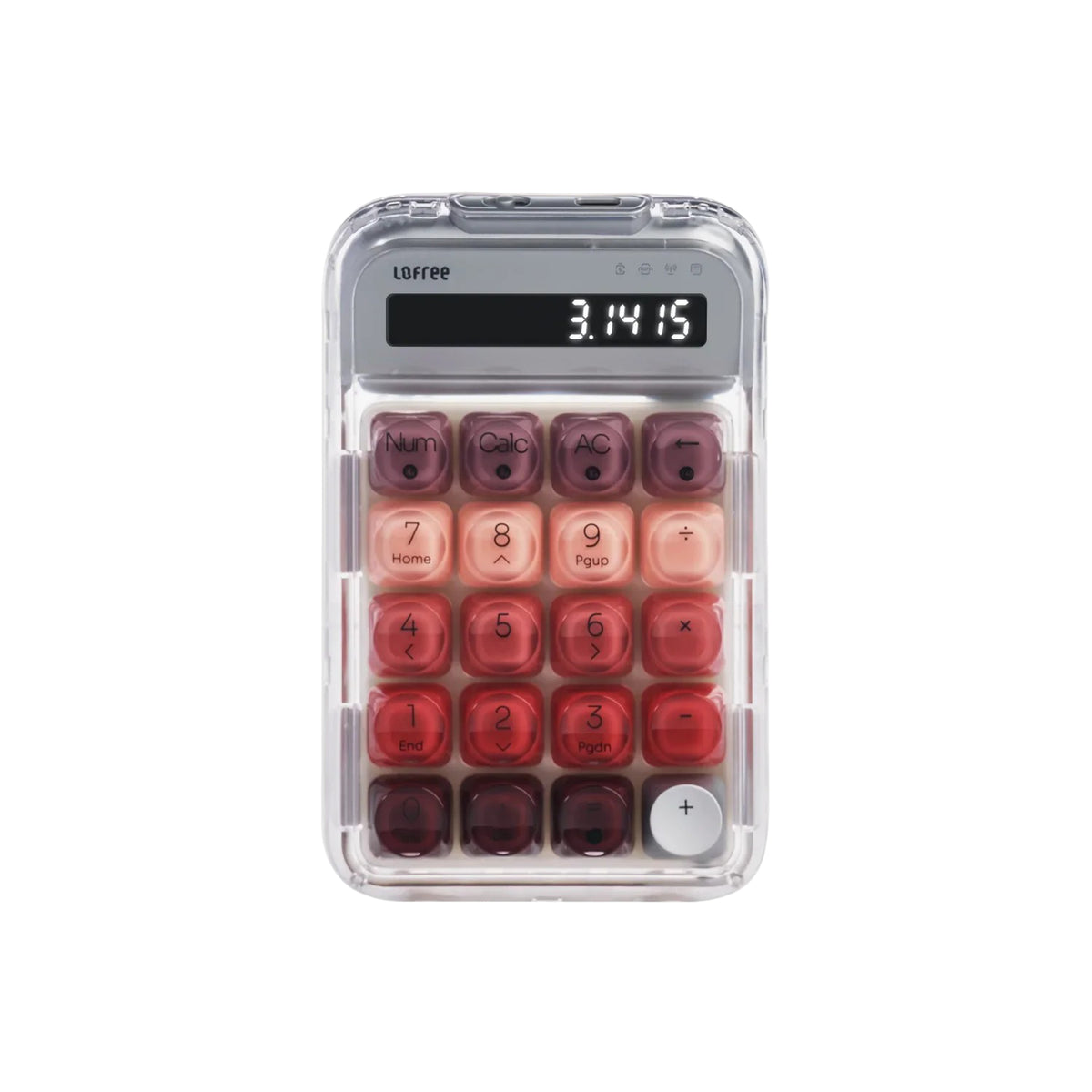 Lofree - Lipstick Wireless Numpad - Bezprzewodowa Klawiatura Numeryczna w Motywie Szminki