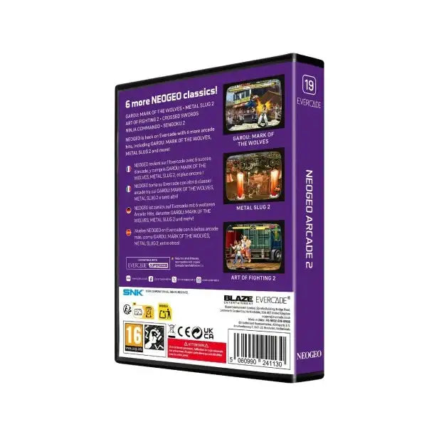 Evercade - NEOGEO Arcade 2 - Zestaw Gier Retro