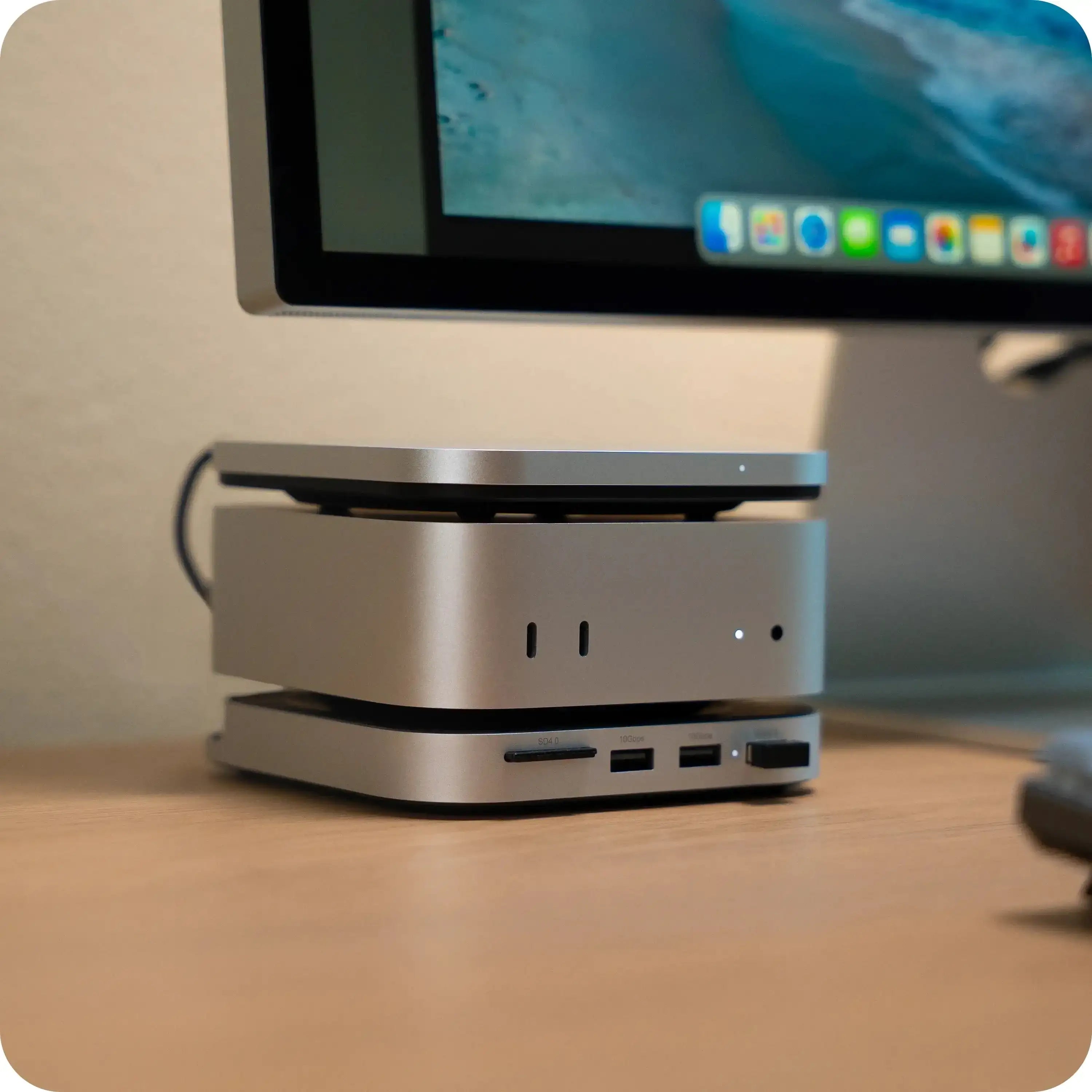 Satechi - USB4 Slim NVMe SSD Enclosure - Obudowa Zewnętrzna na dysk NVMe SSD