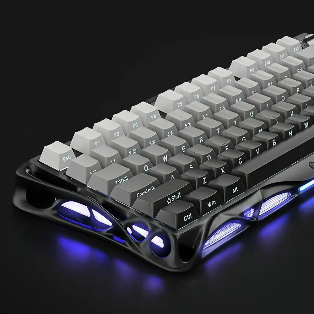 GravaStar - Mercury K1 Gradient Black Wireless Mechanical Keyboard - Bezprzewodowa Klawiatura Mechaniczna