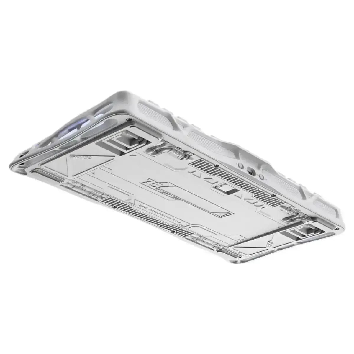 GravaStar - Mercury K1 Gradient White Wireless Mechanical Keyboard - Bezprzewodowa Klawiatura Mechaniczna