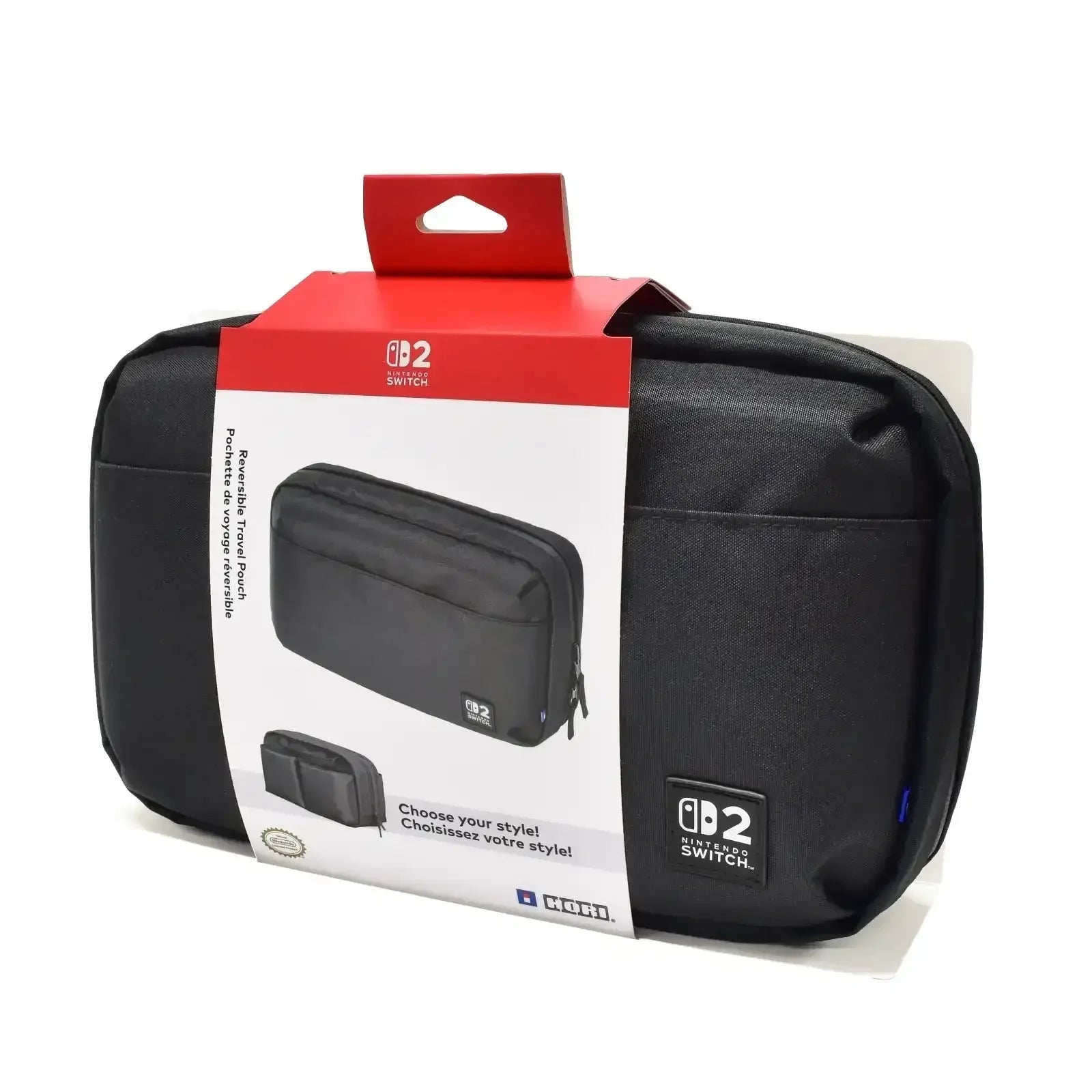 HORI - Reversible Travel Pouch (Black) for Nintendo Switch 2 - Pokrowiec na Nintendo Switch 2