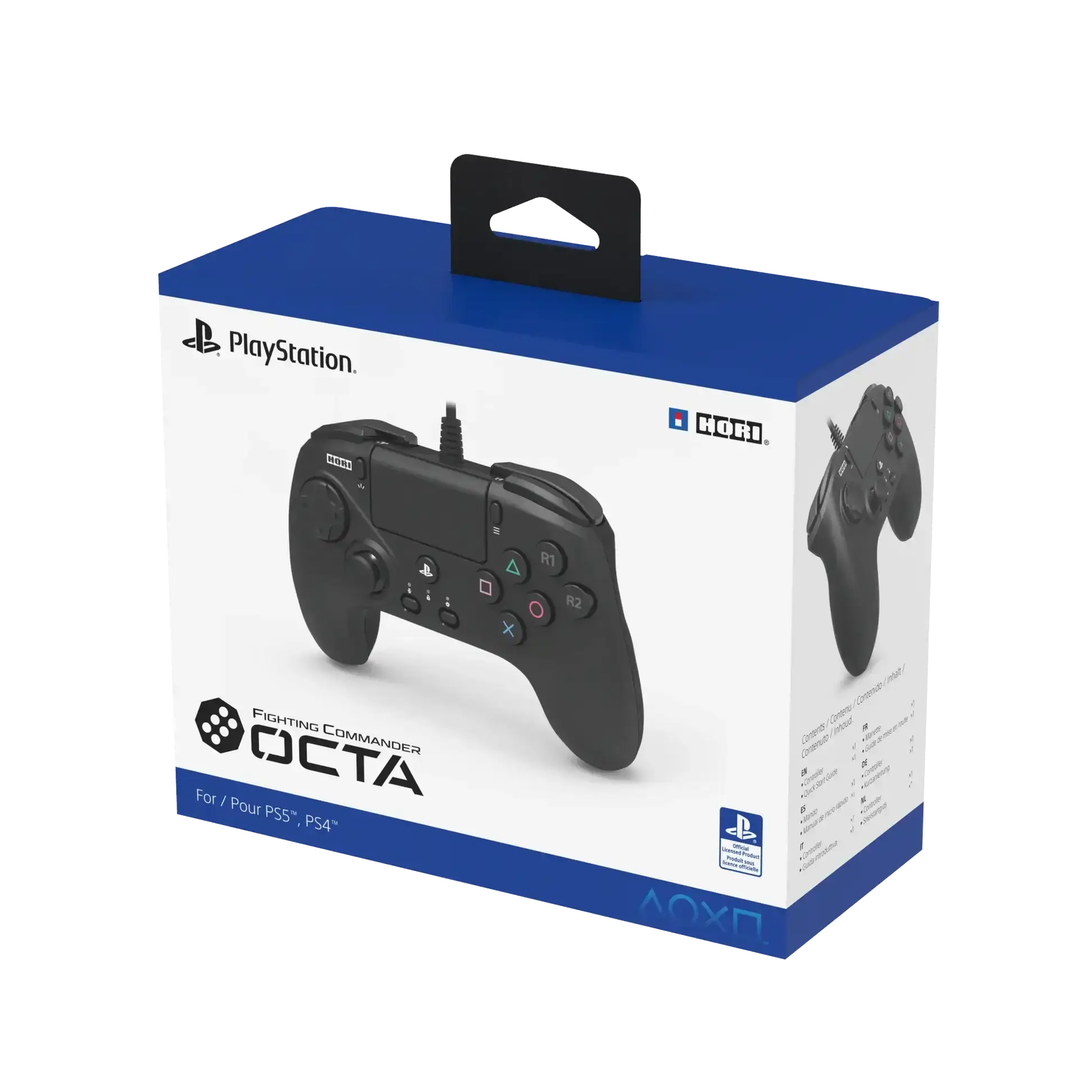HORI - Fighting Commander OCTA for PlayStation®5 - Kontroler Przewodowy do Gier