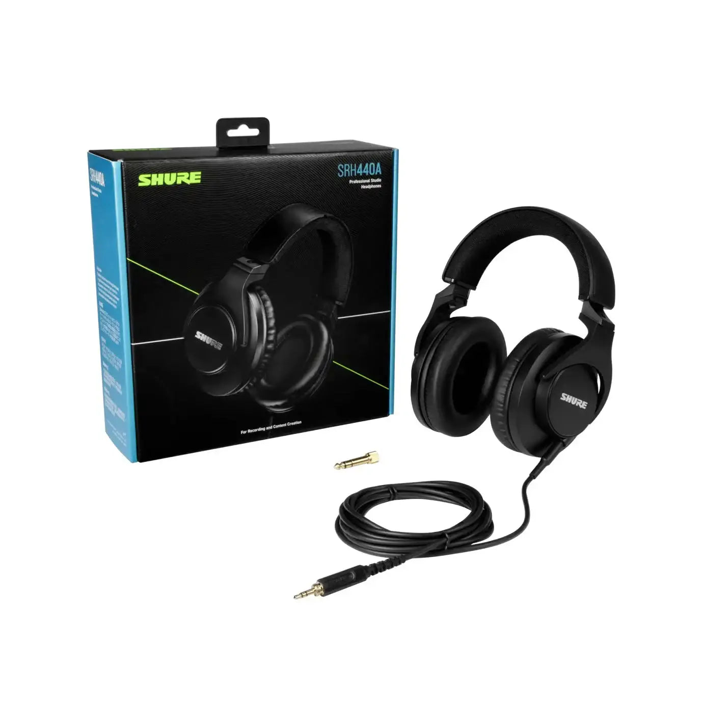 Shure - SRH440A Professional Studio Headphones - Profesjonalne Słuchawki Studyjne