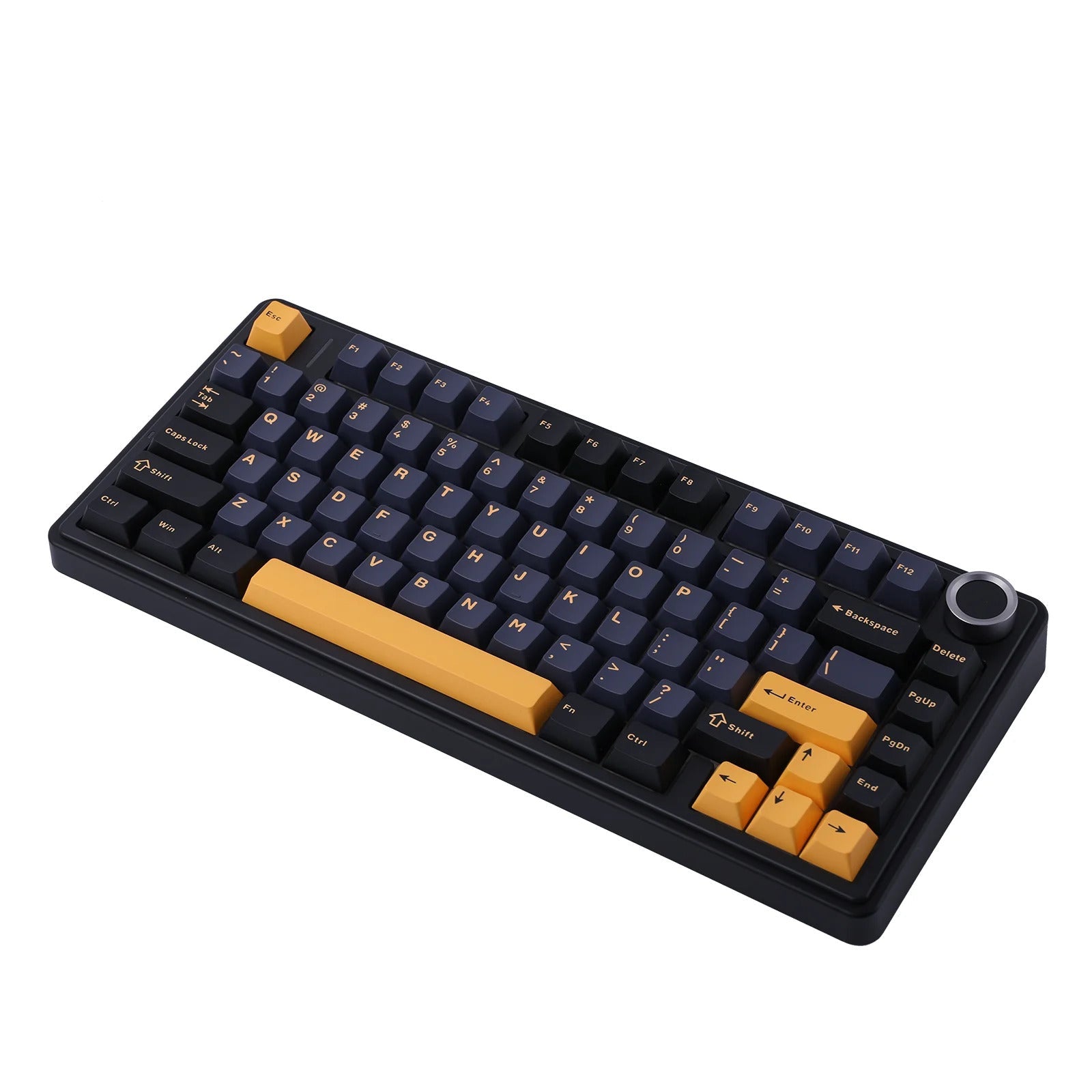 AULA - F75 Wireless Mechanical Keyboard - Bezprzewodowa Klawiatura Mechaniczna - Thunder Black
