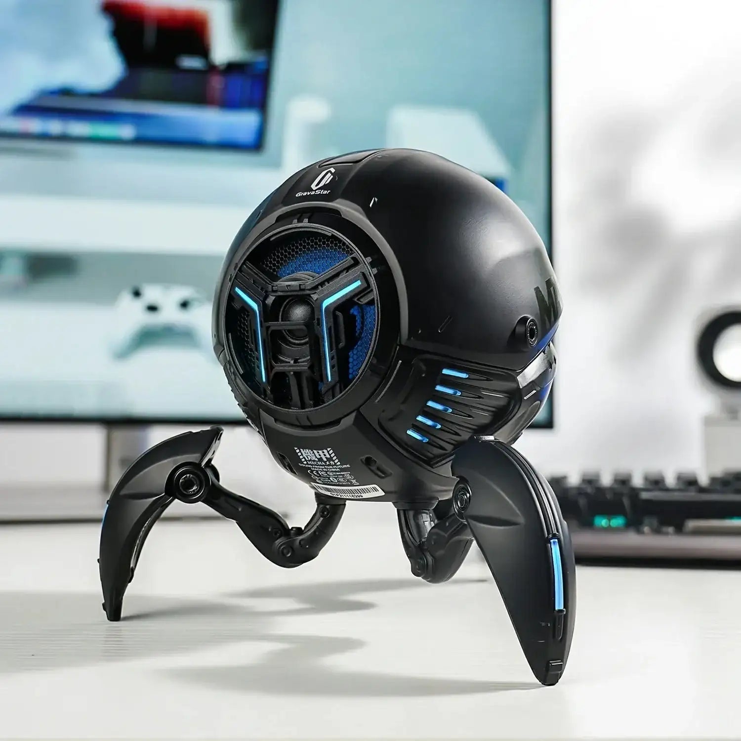 GravaStar - Mars Pro Black - Wireless Bluetooth Speaker - Bezprzewodowy Głośnik Bluetooth