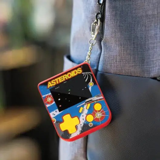 Evercade - Super Micro - Asteroids Keychain Gamer Retro Mini Console - Przenośna Mini Konsola Retro