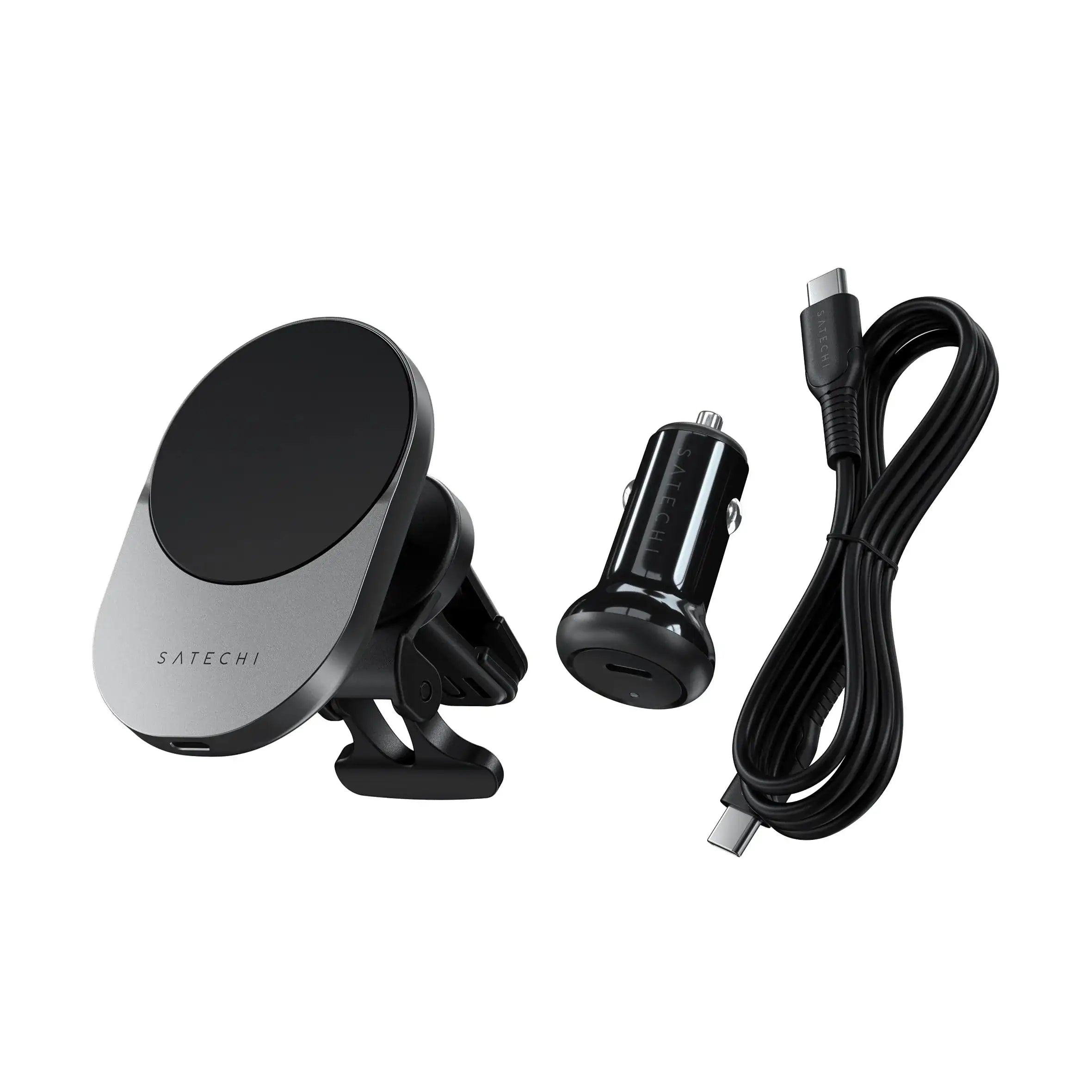 Satechi - Qi2 Wireless Car Charger - Ładowarka Samochodowa MagSafe