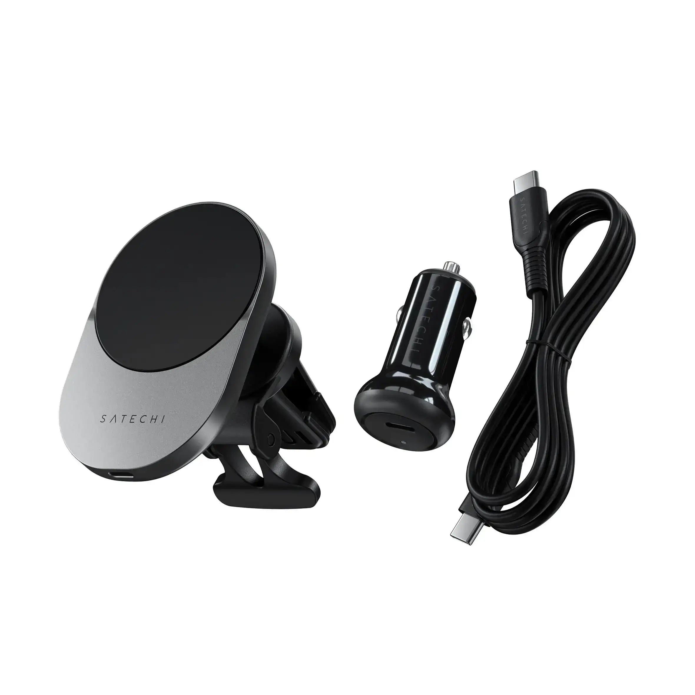 Satechi - Qi2 Wireless Car Charger - Ładowarka Samochodowa MagSafe