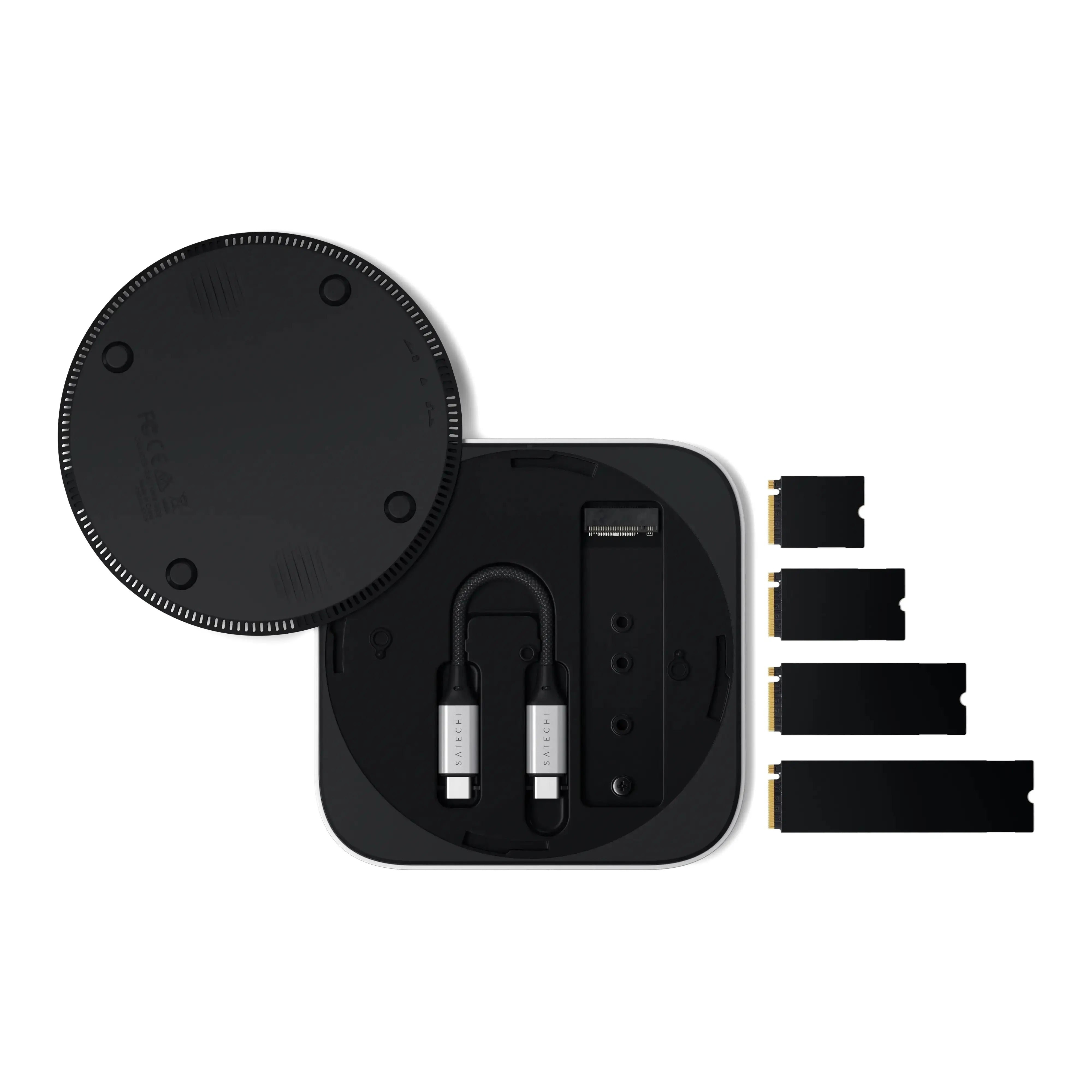 Satechi - USB4 Slim NVMe SSD Enclosure - Obudowa Zewnętrzna na dysk NVMe SSD
