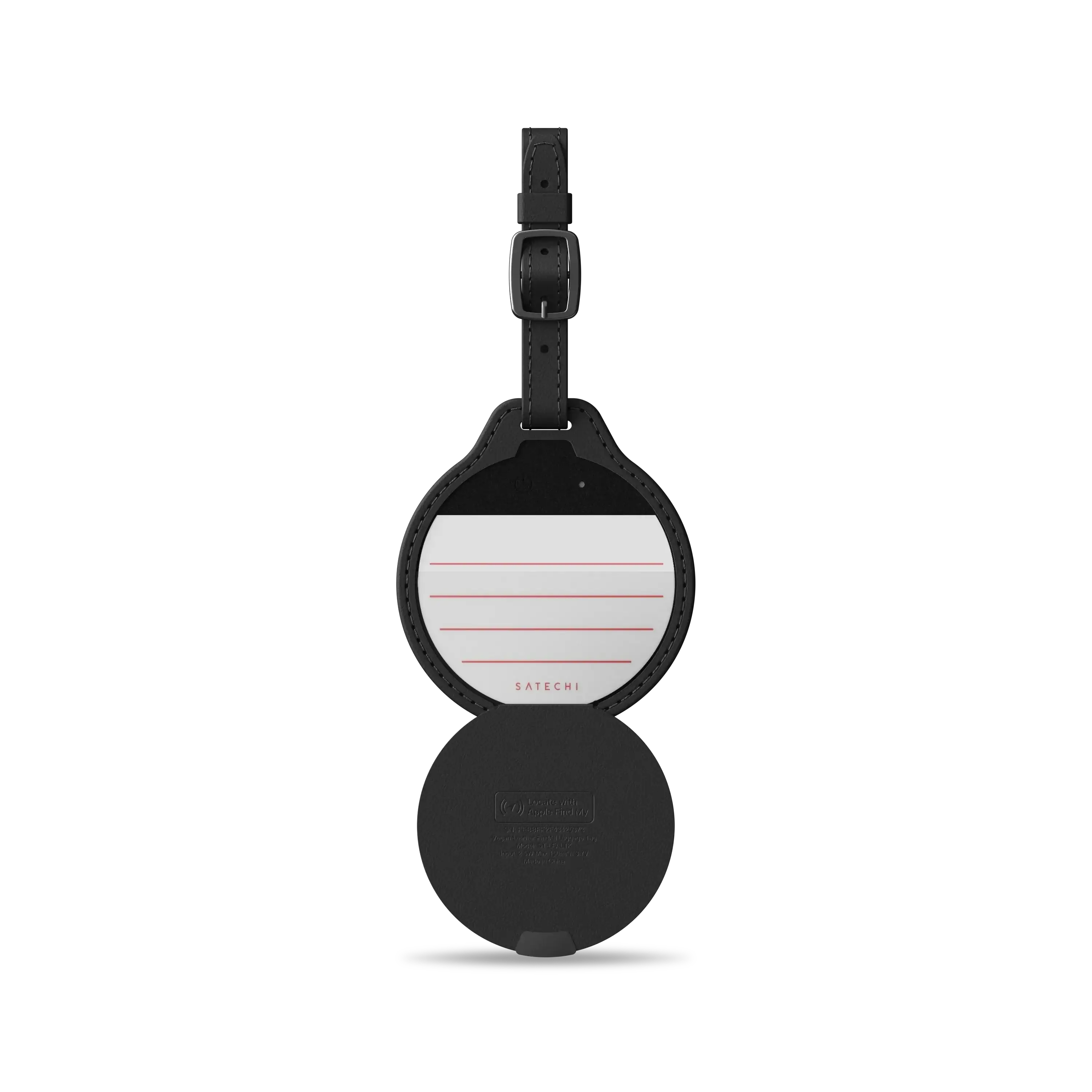 Satechi - Vegan-Leather FindAll™ Luggage Tag Etykieta Bagażowa Apple FindMy