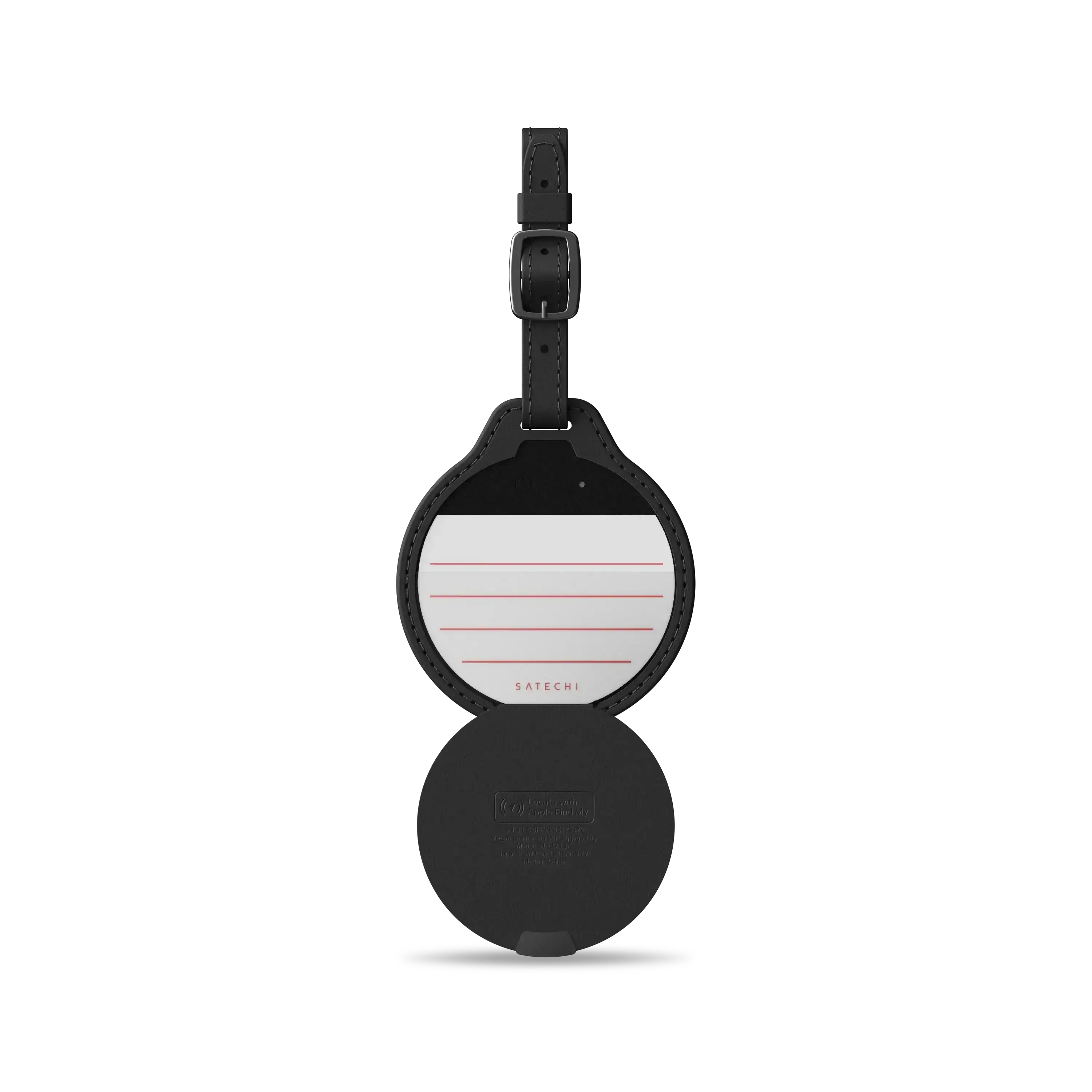 Satechi - Vegan-Leather FindAll™ Luggage Tag Etykieta Bagażowa Apple FindMy