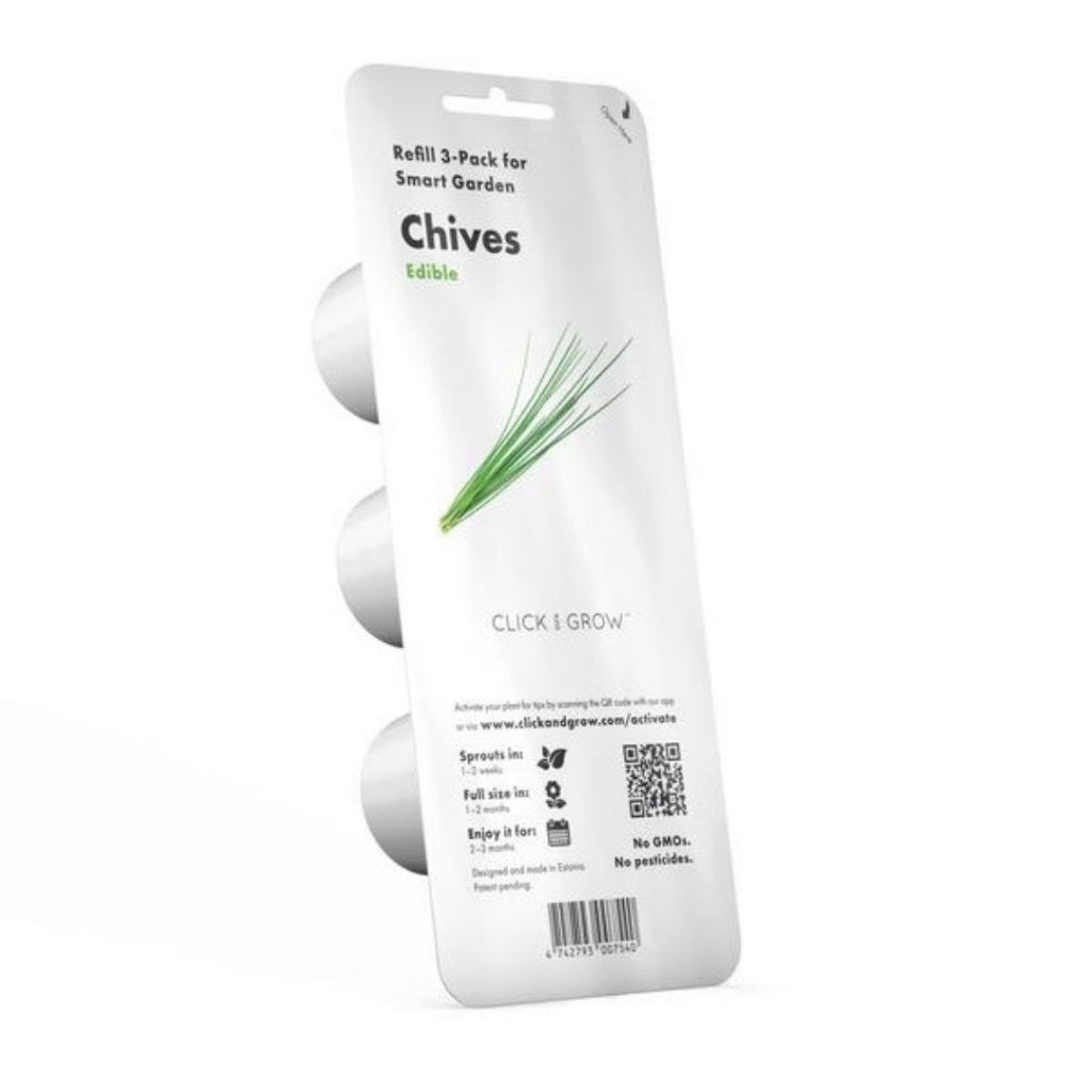 Click & Grow - Smart Garden Refill Chives - Starter do Uprawy z Nasionami - Szczypiorek