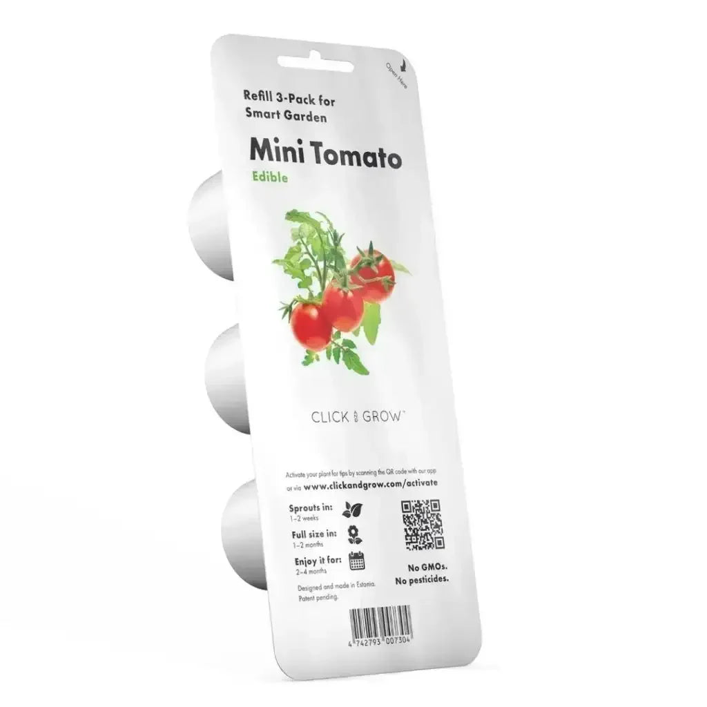 Click & Grow - Smart Garden Refill Mini Tomato - Starter do Uprawy z Nasionami - Pomidorki Koktajlowe