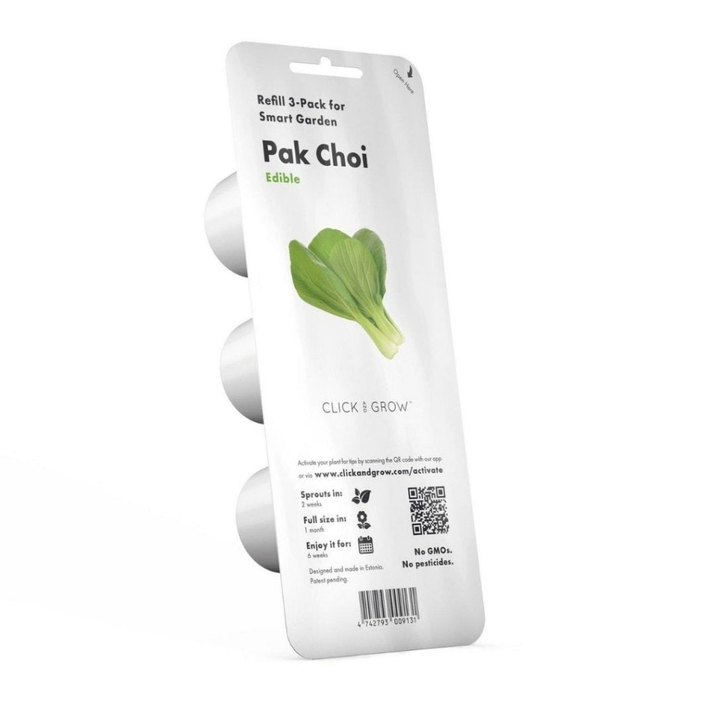Click & Grow - Smart Garden Refill Pak Choi - Starter do Uprawy z Nasionami - Kapusta Pak Choi