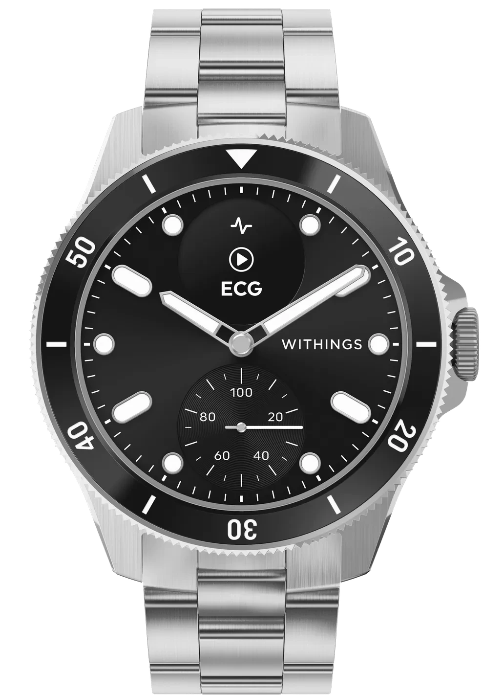 Withings - ScanWatch Nova - Elegancki Smartwatch Monitorujący Zdrowie 42 mm