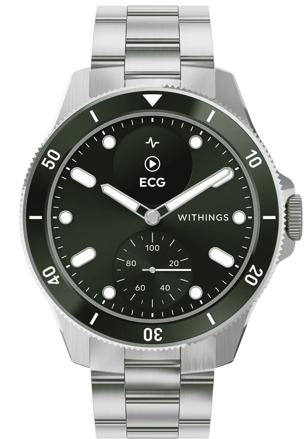 Withings - ScanWatch Nova - Elegancki Smartwatch Monitorujący Zdrowie 42 mm