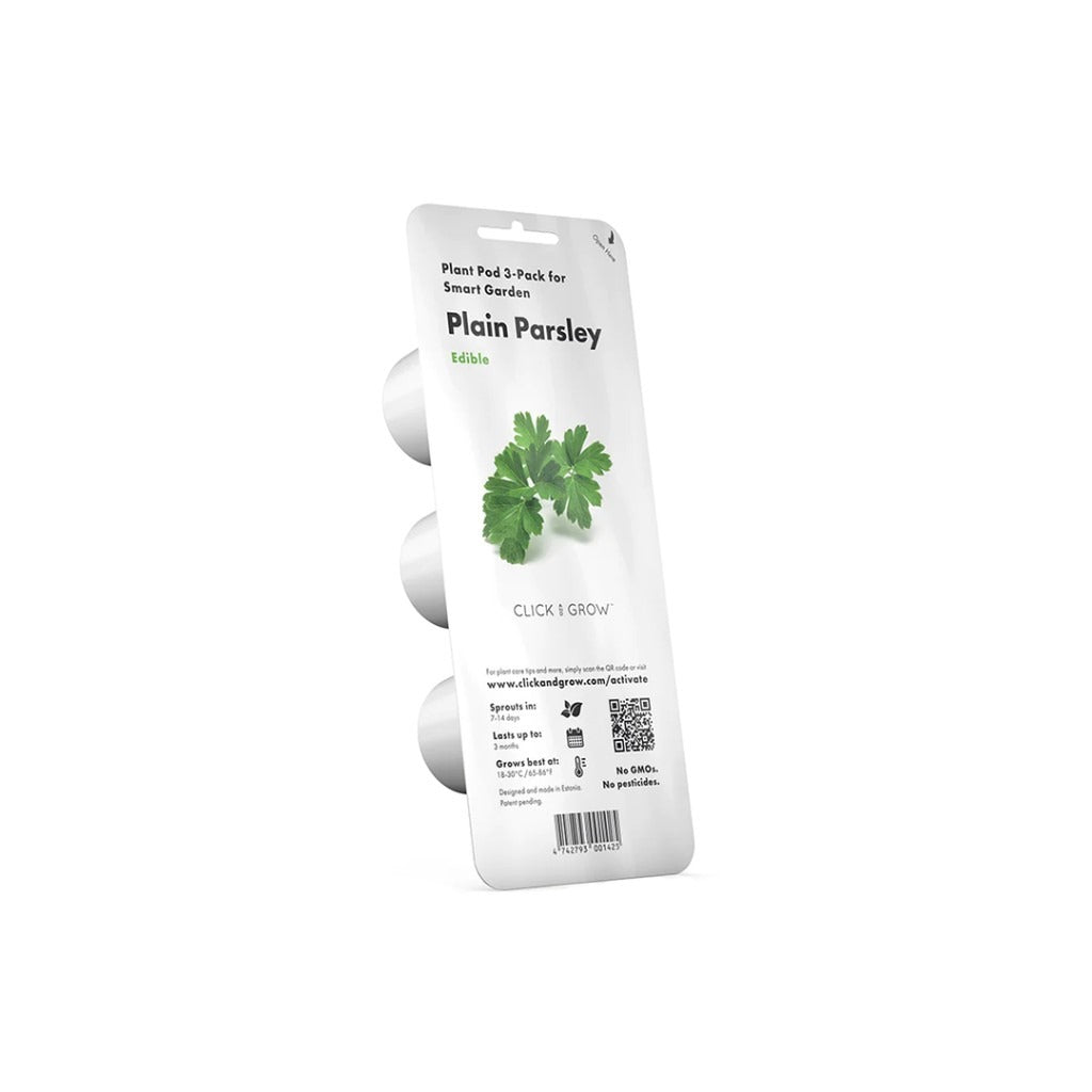 Click & Grow - Smart Garden Refill Common Parsley - Starter do Uprawy z Nasionami - Pietruszka Zwyczajna