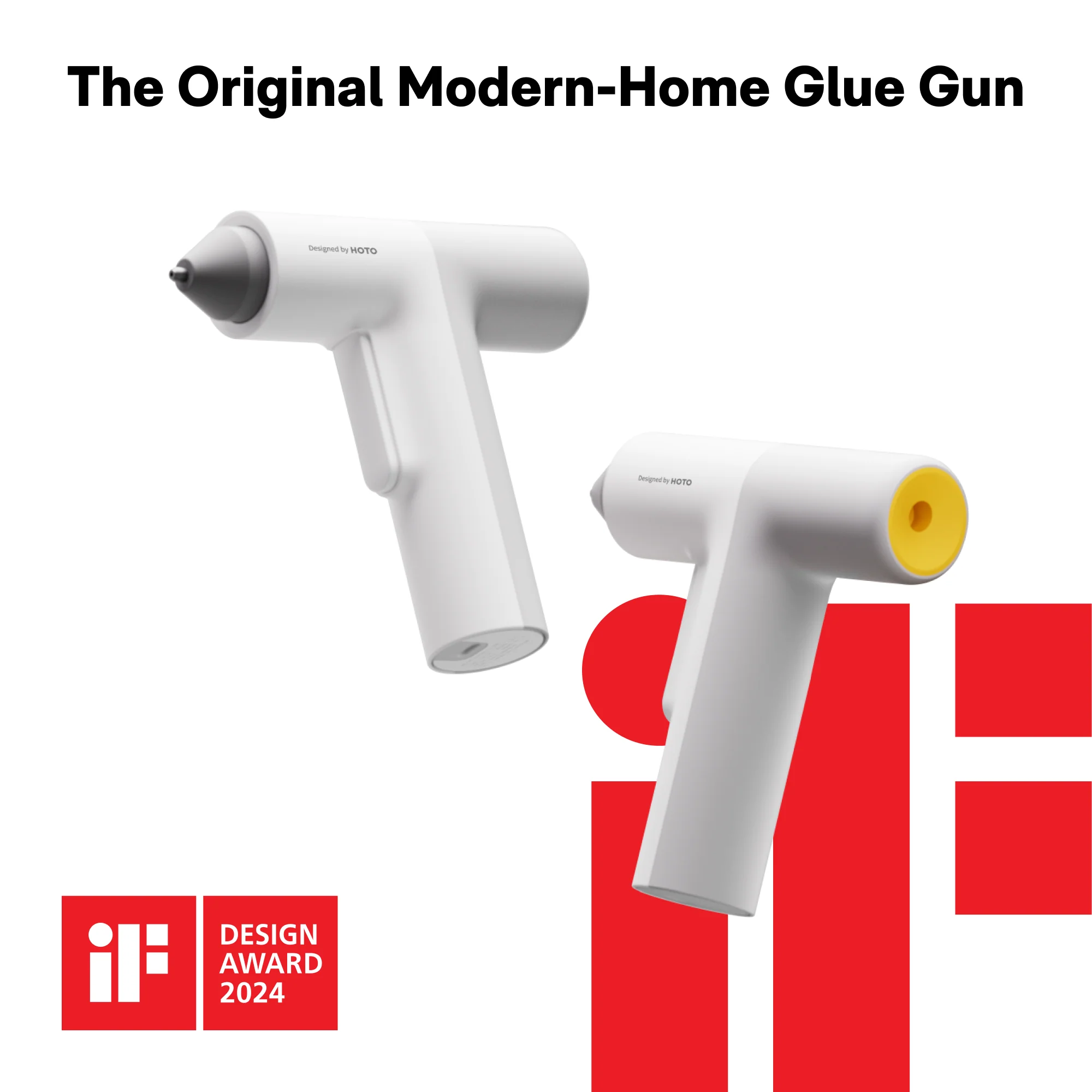 Hoto - EasyFlow Cordless Auto Dispensing Glue Gun - Bezprzewodowy Automatyczny Pistolet do Kleju na Gorąco