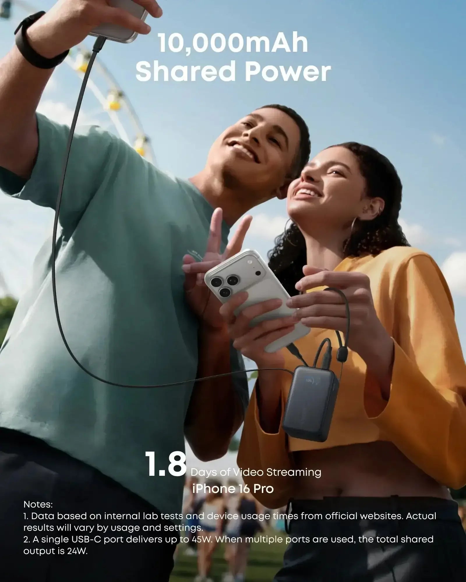 Anker - Nano Power Bank (10K, 45W) - Powerbank 10000 mAh