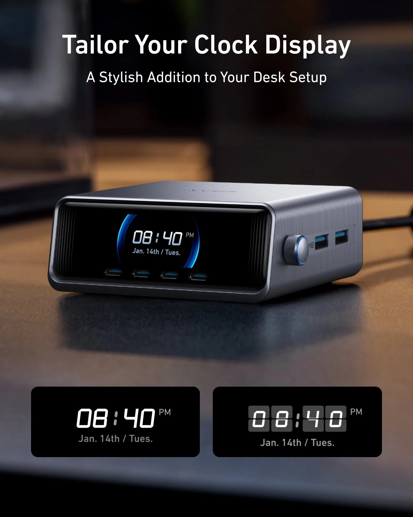 Anker - Prime Charger (250W, 6 Ports, GaNPrime) - Ładowarka 250W 6-portowa