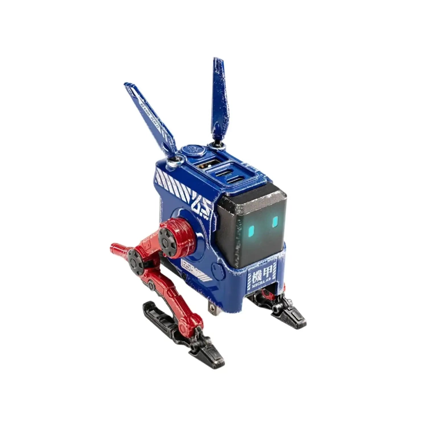 GravaStar - Alpha65 GaN 65W War Damaged Blaze Blue Wall Charger - Ładowarka