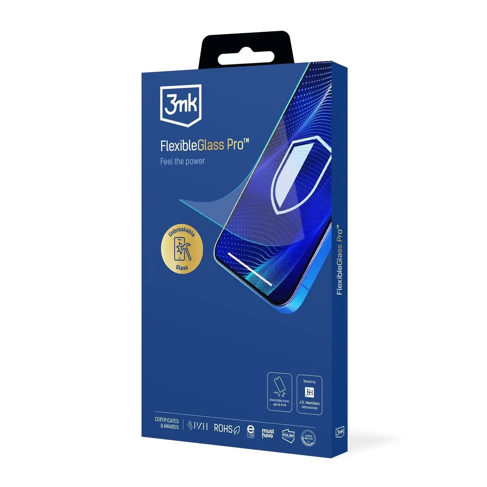 3mk - FlexibleGlass Pro Unbreakable glass for Apple iPhone 17 / Pro / Pro Max / Air - Nietłukące się Szkło