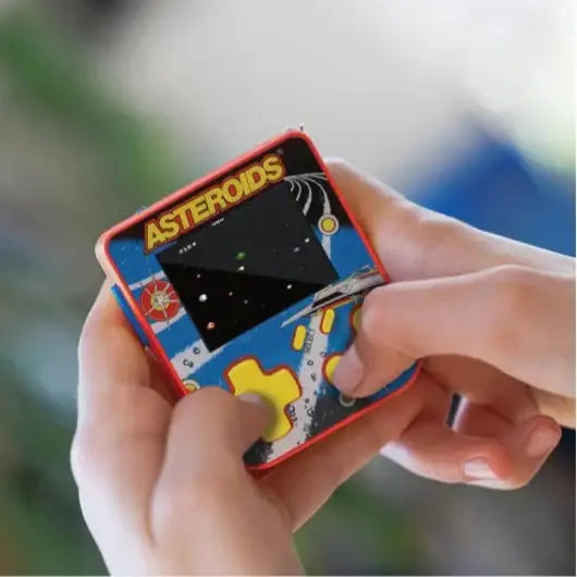 Evercade - Super Micro - Asteroids Keychain Gamer Retro Mini Console - Przenośna Mini Konsola Retro