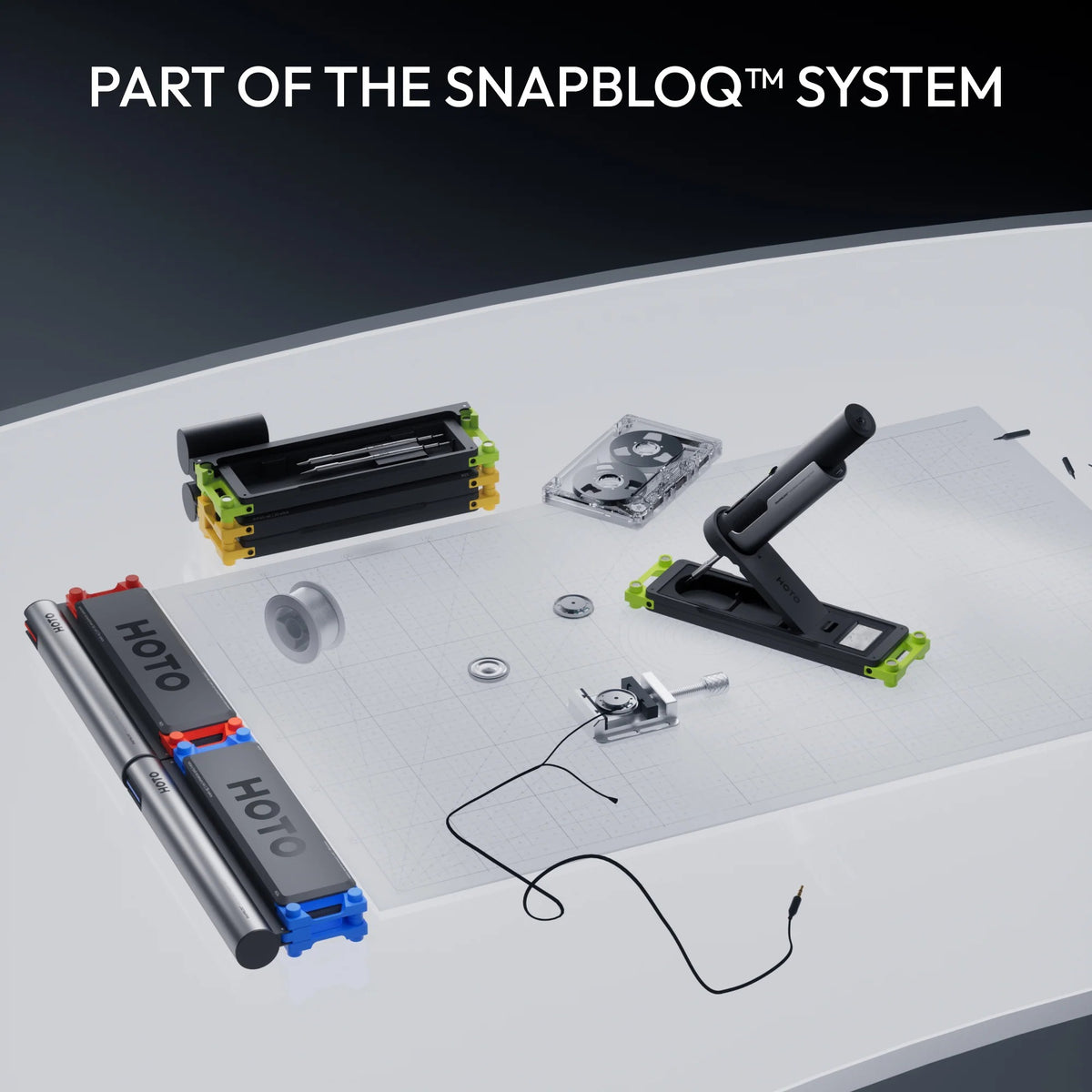 HOTO - SNAPBLOQ I-A06 Cordless Soldering Iron Set - Zestaw Lutowniczy Bezprzewodowy